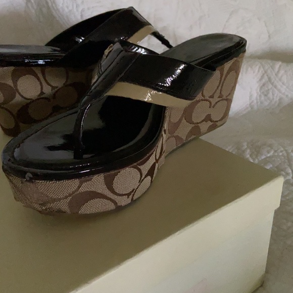 COACH Platform Sandals - Picture 6 of 9